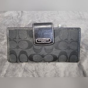 Coach Bifold Wallet/Check Book